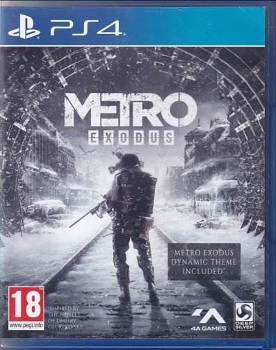 Metro Exodus - PS4 (A Grade) (Genbrug)
